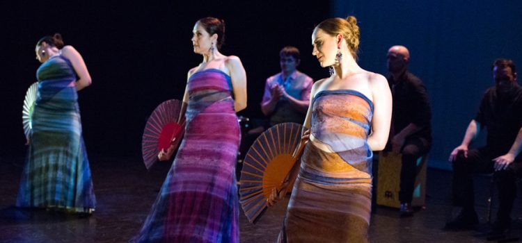 GUAJIRAS Dancer from aria Osende Flamenco Company performing a guajira