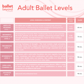 BALLET LEVELS